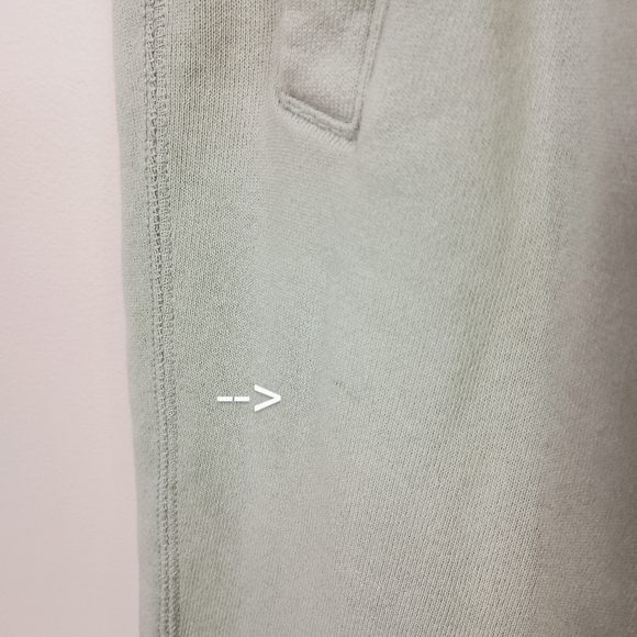 Nike Fleece Joggers Mens Green Medium Pockets Embroidered Logo Drawstring - Picture 11 of 12